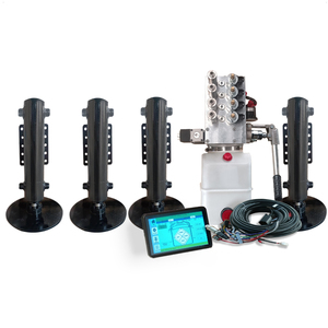 12 V 12 Volt 4 Been Caravan Camper Rv Rc Van Reizen Trailer Automatische <span class=keywords><strong>Auto</strong></span> Outrigger Hydraulische Niveau Nivellering Systeem cilinder - Product Image 2