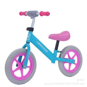 Haoying Kids Balance Bike 12 Inch Two Wheel Yellow Pink For 1.5-3 Years Old Toddler - Product Image 2