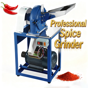 산업 소금 건조 콩 커민 밀 곡물 분쇄기 허브 커피 후추 레드 칠리 쌀 껍질 분말 밀 밀링 기계 - Product Image 3