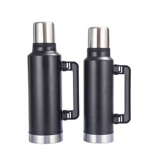 1.0L 1.4L 1.9L Stainless Steel Thermal Vacuum Flask Insulated Water <b>Bottle</b> Outdoor Sports Travel Camping - Product Image 5