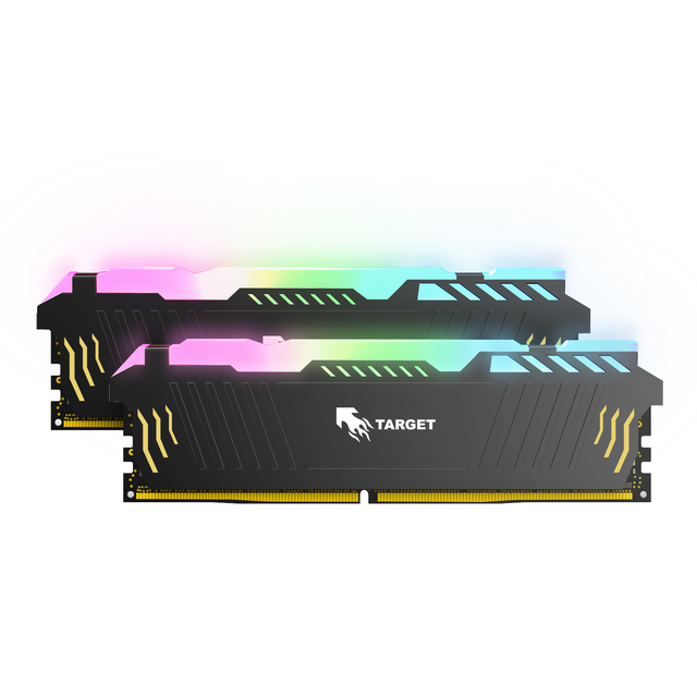 Target RGB ECC DDR4 288PIN 1.2V Heat Sink RAM 8GB 16GB 32GB 3200MHz Desktop Gaming Stock