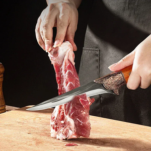 มีดหั่นหมูคมสำหรับใช้ในครัวมีดหั่นเป็นชิ้นบางๆทำจากสเตนเลสเกรดสูง - Product Image 4