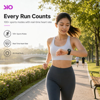 Smartwatch TFT Quadrato con Logo Personalizzato, 1.46 Pollici, IP68 Impermeabile, Risposta alle Chiamate, 60Hz, 360x360, 100 Modalità Sportive