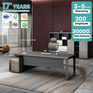 Mobilier bureau bureau moderne bureau en <span class=keywords><strong>bois</strong></span> bon marché pour direction en forme de L bureau - Product Image 1