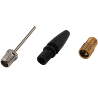 Kit de 4 buses de gonflage pour ballon de sport, vélo, adaptateur de valve pré-gonflée Ti4, aiguille de gonflage