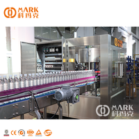 Ligne de production entièrement automatique de machine de remplissage d'eau minérale pure potable en bouteille avec solutions sur mesure