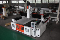 Nouvelle machine de fraisage CNC 3D à 5 axes de haute précision Syntec pour la sculpture de pierre, de granit, de marbre, de bois, de mousse automobile, de moules, de moteurs