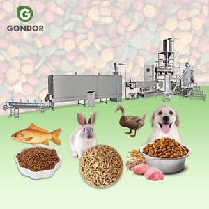 1mm Fish <b>Feed</b> Pet Trade Turkey 2 Ton <b>Machine</b> Twin Screw Floating Extruder Cheese Puffs Food for Tilapia - Product Image 1