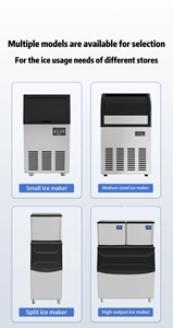 Cube công nghiệp hộ gia đình/Thương mại Ice Maker Máy làm một glace - Product Image 5