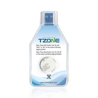 Enregistreur de données de température USB à usage unique TZONE TempU08 avec écran LCD, utilisé pour surveiller la température des vaccins réfrigérés