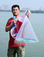 Usine de haute qualité Nylon filet de poisson Monofilament lignes jeter attraper cordon coulé filet de coulée filet de pêche