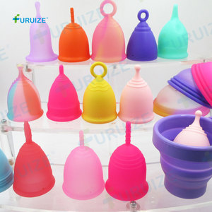 Furuize Supply <span class=keywords><strong>Coupe</strong></span> <span class=keywords><strong>menstruelle</strong></span> en silicone de qualité médicale <span class=keywords><strong>Coupe</strong></span> <span class=keywords><strong>menstruelle</strong></span> en silicone médicale avec sac ou étui personnalisé - Product Image 2
