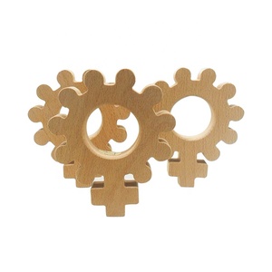 Thân Thiện Với Môi Mọc Răng Đồ Chơi Gỗ Tùy Chỉnh Thiết Kế Gỗ Chéo Bé <span class=keywords><strong>Teether</strong></span> - Product Image 5