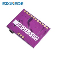 PCM5102 antarmuka I2S PCM5102A dekoder Stereo DAC modul Audio Digital konverter PLL papan suara dengan 3.5mm pemegang Headphone