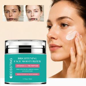 Crema Facial Hidratante y Blanqueadora con Vitamina C y Tri-Péptidos, Orgánica, con Logotipo Personalizado - Product Image 1