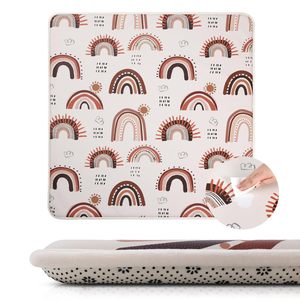 Alfombra de juego personalizada para bebés de 47x47 pulgadas, impermeable, gruesa, antideslizante, para uso doméstico, de 0 a 24 meses, unisex. - Product Image 5