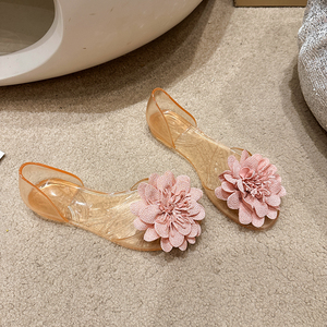 Gelatina Cag sandalo piatto Tori <span class=keywords><strong>Burch</strong></span> piattaforma da donna Flip Flop FactorySale tacco laterale fa scorrere la fila - Product Image 5