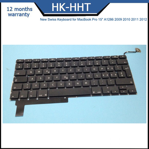Pièces pour ordinateur portable pièces de rechange pour ordinateur portable nouveau clavier <span class=keywords><strong>suisse</strong></span> pour A1286 2009 2010 2011 2012 ordinateur portable - Product Image 3