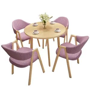 Juego de comedor круглый обеденный стол и стулья фиолетовый коврик деревянные столы и стулья оптом небольшой деревянный круглый обеденный стол