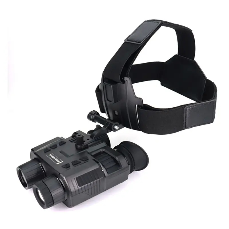NV8000 binoculars night vision hunting with head mounted night vision binoculars rechargeable batteries 3D hands free binoculars