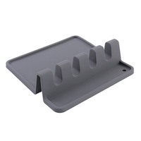 Support à cuillères sans BPA pour cuisinière, repose-cuillères de cuisine pour plusieurs ustensiles
