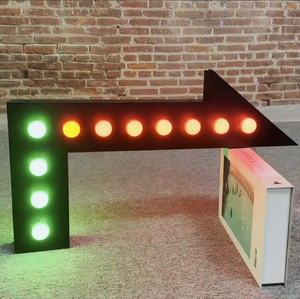 3D kim loại đuổi RGB LED Số marquee chữ cho bên công ty cửa hàng trang trí nội thất đám cưới cửa hàng quảng cáo dấu hiệu điện tử - Product Image 3