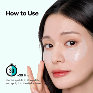 Mascarilla <span class=keywords><strong>para</strong></span> Ojos Vegana con Ginseng Silvestre <span class=keywords><strong>y</strong></span> Péptidos PDRN OEM/ODM, Antiarrugas, Hinchazón, <span class=keywords><strong>Ojeras</strong></span>, Parches de Hidrogel con Relieve/Rejilla - Product Image 6