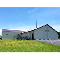 Structure en acier modulaire GloStar pour la construction de bâtiments religieux, salles de culte, chapelles, églises communautaires et projets d'assemblages religieux