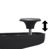 Table de jeu de bureau d'ordinateur réglable avec lumière LED