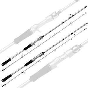 <span class=keywords><strong>Canne</strong></span> <span class=keywords><strong>à</strong></span> <span class=keywords><strong>pêche</strong></span> spinning WildTrek 1,8m/2,1m ML en fibre de carbone, 2 brins, pour achigan et carpe, poids de leurre 1/8-3/8oz, <span class=keywords><strong>ligne</strong></span> 4-12LB - Product Image 1