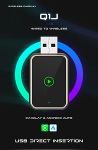 อะแดปเตอร์ CarPlay Android Android Auto USB ไร้สายแบบ2อิน1 - Product Image 2