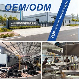 Wok en fonte émaillée grande taille, ustensile de cuisson chinois traditionnel, casseroles chauffantes avec <span class=keywords><strong>couvercle</strong></span> antiadhésif pour ragoûts – Vente chaude - Product Image 5