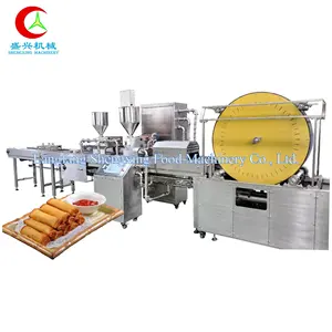 SX-6QP-6000 China Spring Rolls Machine Maker Full Automatic Egg Roll Making Machine