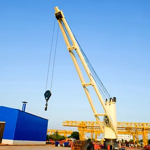 Customized Marine Deck Crane 3-80 Ton Ship Deck Crane For Sale