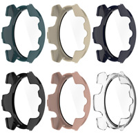 IVANHOE coque de protection d'écran en verre rigide Film Smartwatch étui pour Garmin Forerunner 165/couverture de musique accessoires intelligents