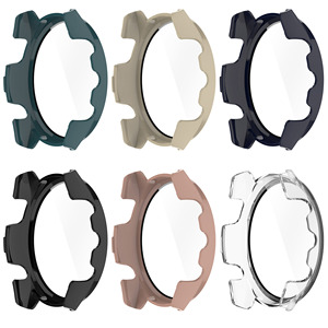 <span class=keywords><strong>IVANHOE</strong></span> Hard Edge Shell Glass Screen Protector <span class=keywords><strong>Film</strong></span> Smartwatch Case para Garmin Forerunner 165/Music Cover Smart Accessories - Product Image 3