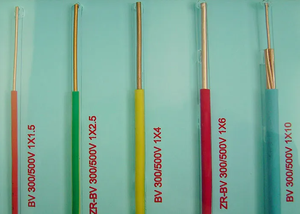 חוט חשמל מבודד PVC עם ליבת נחושת 450/750V1/1.5/2.5/4/6/10 ממ\\\"ר, עמיד בפני חשמל חופשי, לבנייה ולבית - Product Image 5