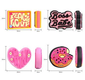 ใหม่Pvc CharmsลูกปัดโฟกัสสําหรับปากกาDiy<span class=keywords><strong>วลี</strong></span>ลูกปัดโฟกัสขายส่งยางPvcนุ่มลูกปัดโฟกัสสําหรับปากกา - Product Image 5