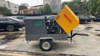 Kompresor udara sekrup seluler Diesel baru 2025 untuk penggunaan industri