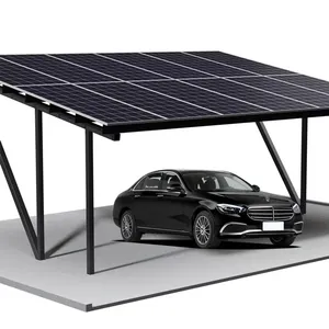 Garagem solar fotovoltaica para carros, garagem fotovoltaica à prova d'água por atacado, estacionamento fotovoltaico