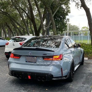 Aileron arrière en fibre de carbone style PSM pour BMW Série 3 G20 G28 & M3 G80, décoration d'apparence, 2018-2023 - Product Image 6