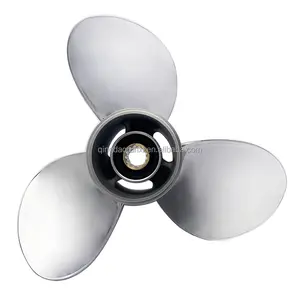 11 5/8 x 12 RH 3 Blades Stainless Steel Outboard Boat Propeller for Yamaha Engine 25-60HP underwater propeller 13 tooth spline