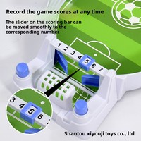 Table de football en plastique pour enfants, plateforme de combat double, jeu de table interactif éducatif parent-enfant, pour garçons de 4 à 6 ans