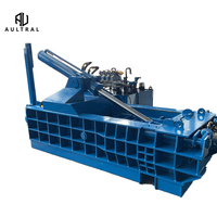 Compacteur et presse à balles mobiles hydrauliques portables haute sécurité 7,5 kW/10 CV pour ferraille métallique