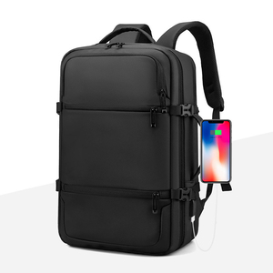 Sac à dos pour ordinateur portable d'affaires avec logo personnalisé, avec charge USB, grande capacité de 36 à 59 litres, en nylon - Product Image 1