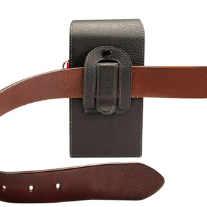 Étui universel vertical en cuir avec clip ceinture, portefeuille de protection intégrale pour divers téléphones mobiles, compatible iPhone 13 12 11 X - Product Image 6