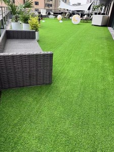 Césped Artificial Sintético de 1.38 Pulgadas de Altura, Vegetación Realista para Jardín - Product Image 5