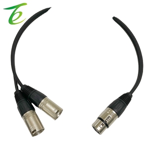 Kabel ekstensi mikrofon stasiun penyetelan, kabel ekstensi mikrofon kabel Audio XLR satu dua terlindung - Product Image 3