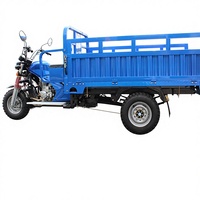 Tricycle à essence grande capacité 150cc pour le transport de marchandises, moto-tricycle motorisé à forte charge, vente en gros
