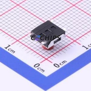 TS-1157-C-F Tactile Switch SMD Switch Single Pole Single Throw Round Button 2.6N Vertical Mount - Product Image 2